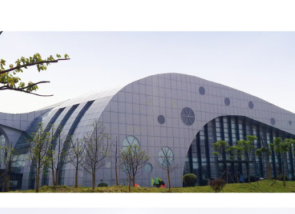 长葛会议中心外景网架工程